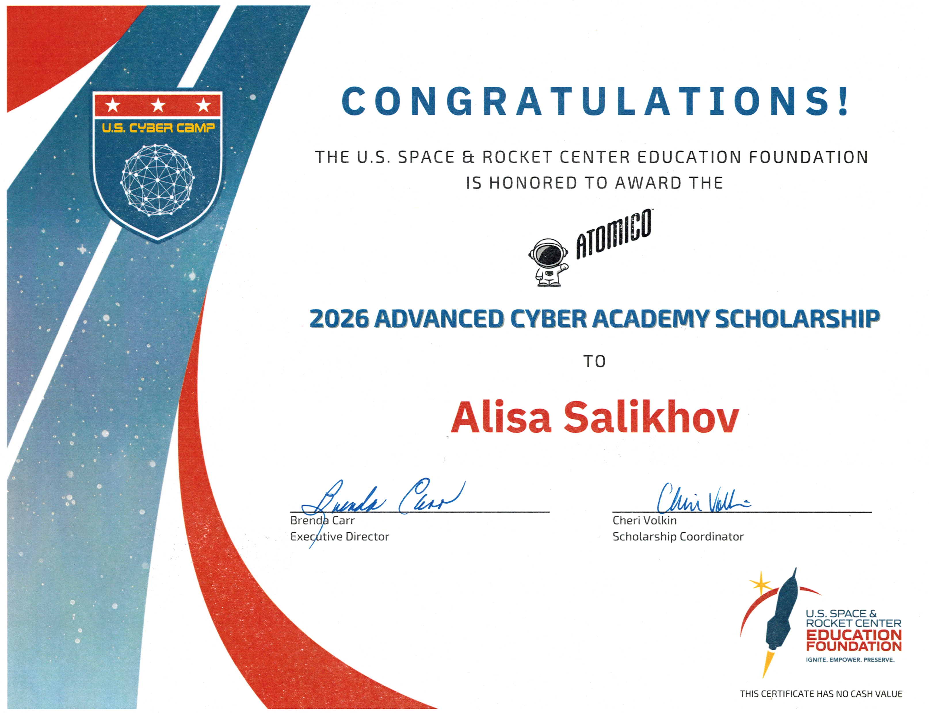 2026 Advanced Cyber Academy Scholarship
