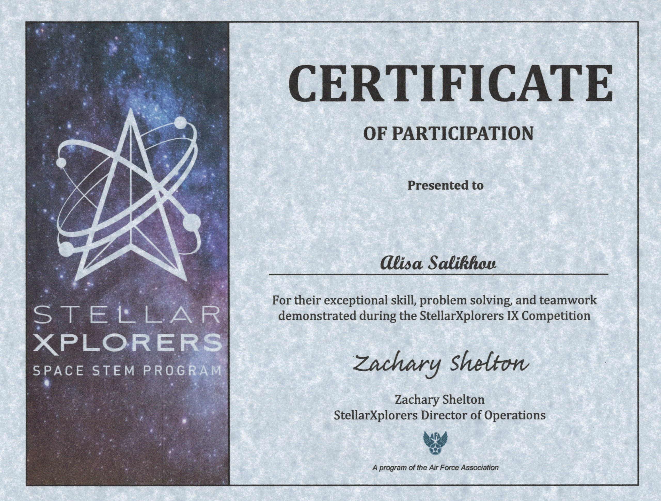 StellarXplorers Season IX — National Space Design Competition